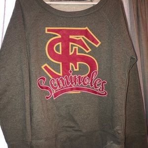 Florida State sweatshirt (reversible)